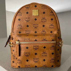 MCM Stark 32 Visetos Canvas Backpack